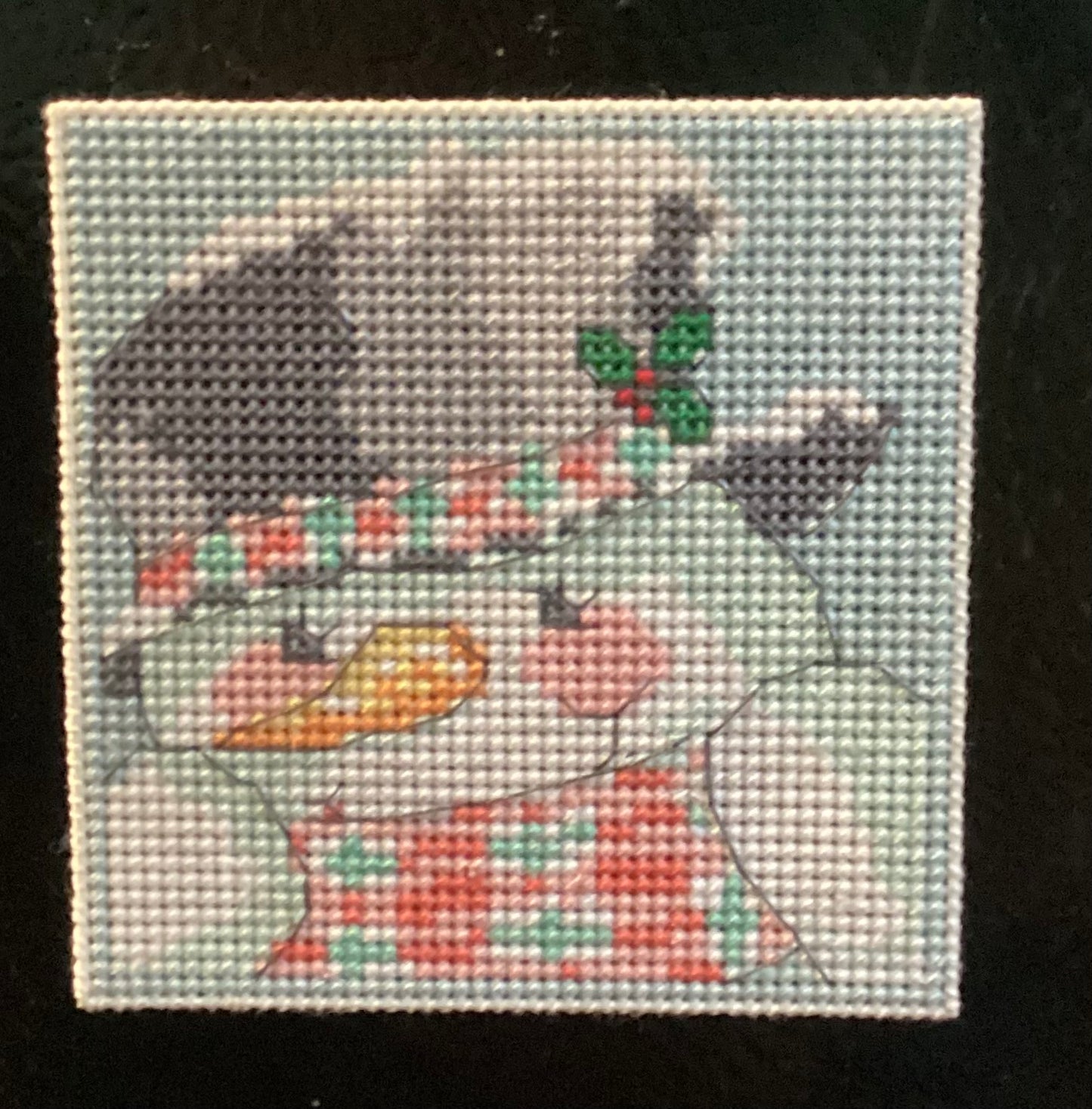 Rudolph and Snowman Refrigerator Magnets