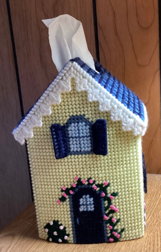 Cottage Tissue Box Cover