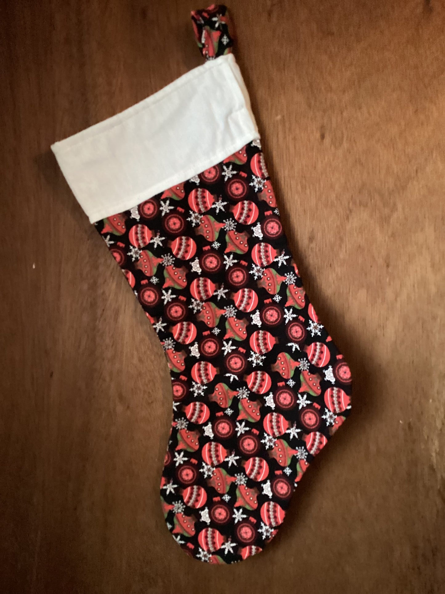 Fabric Christmas Stocking