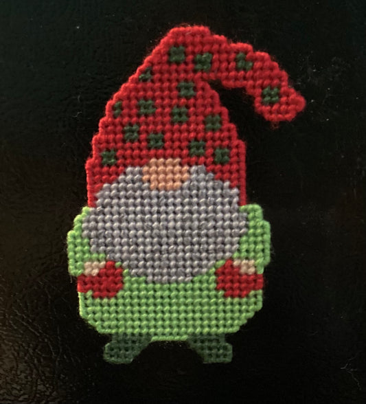 Christmas Gnome Refrigerator Magnet