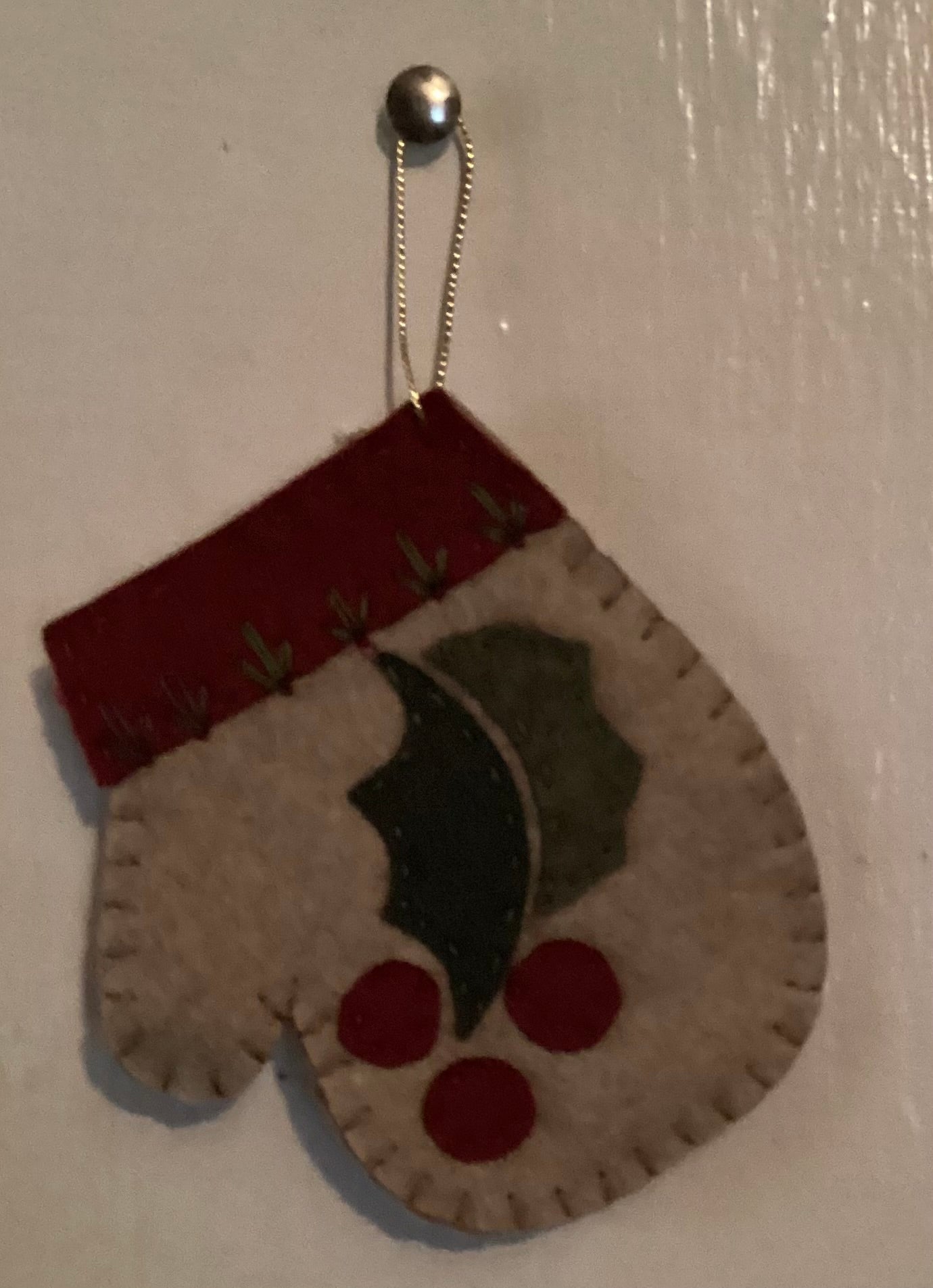 Felt Mitten Ornaments