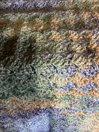 Springtime Crocheted Blanket
